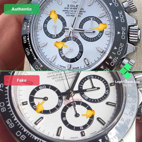 how to spot a fake daytona rolex|rolex daytona clone.